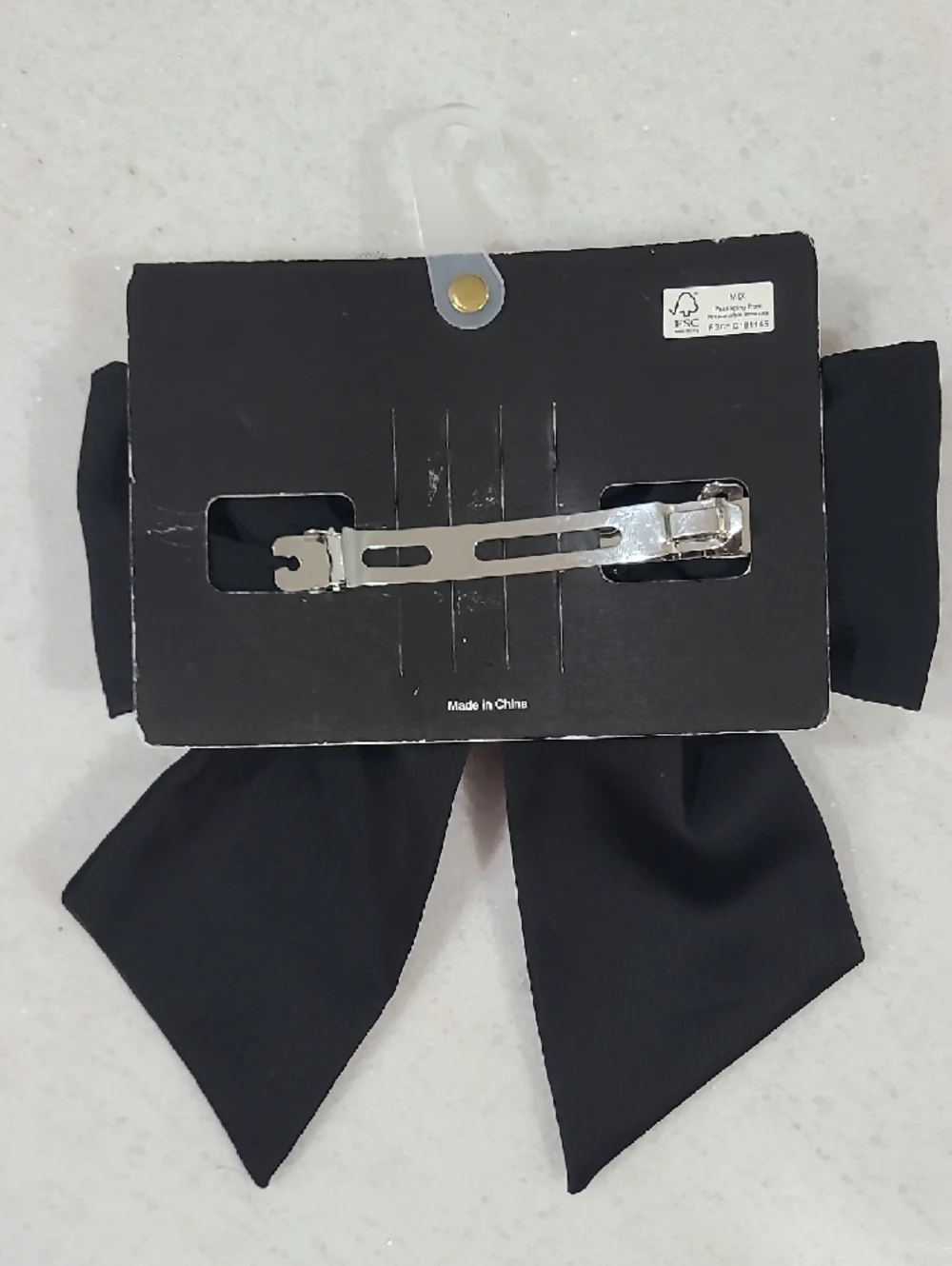 Piper Black and Gold Embellished Accessory